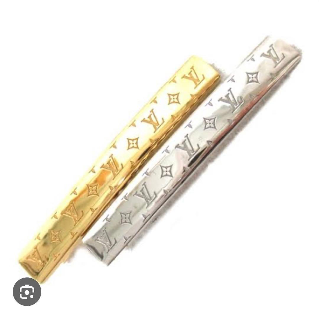 LOUIS VUITTON ゴールドヘアクリップ/ゴールドのみ