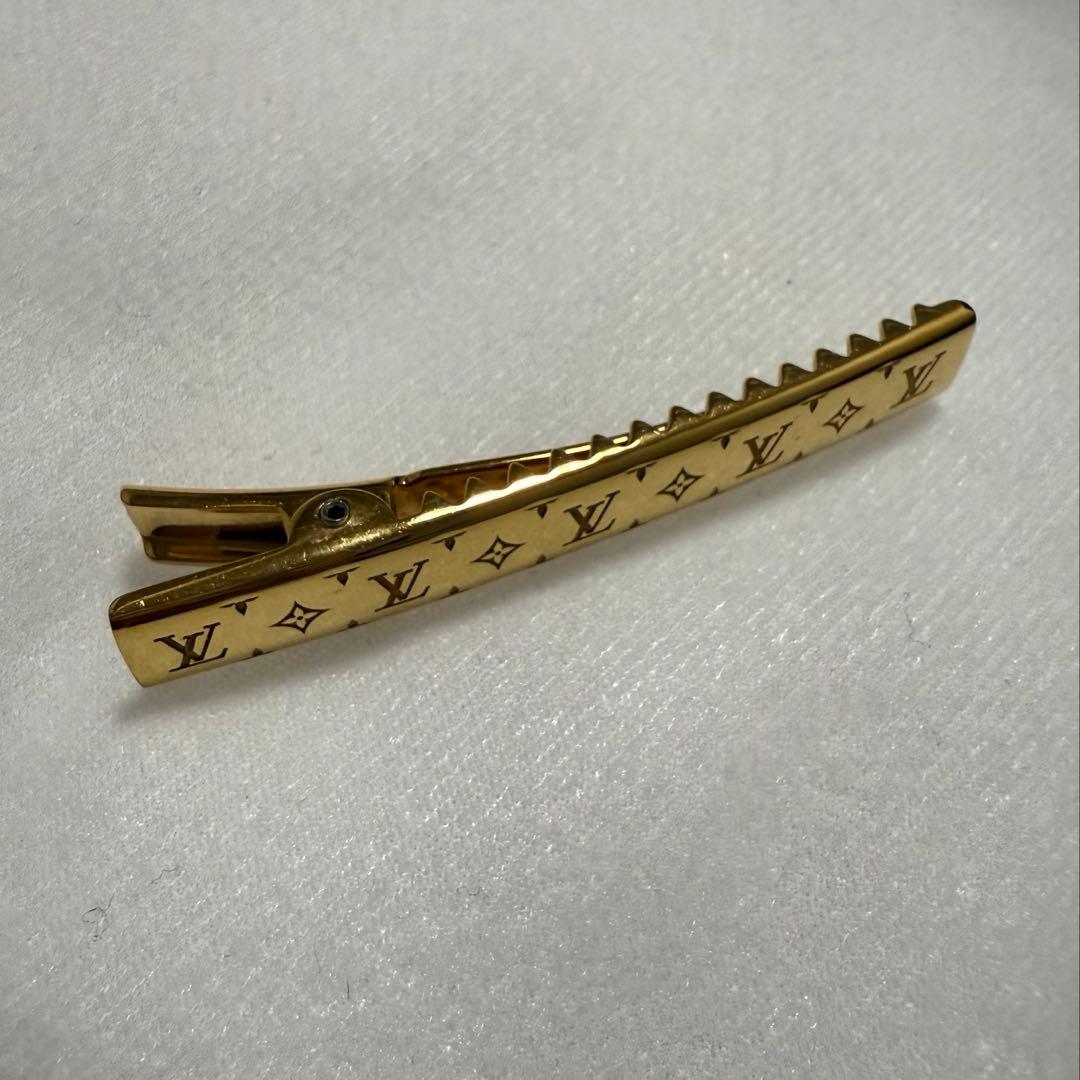 LOUIS VUITTON ゴールドヘアクリップ/ゴールドのみ