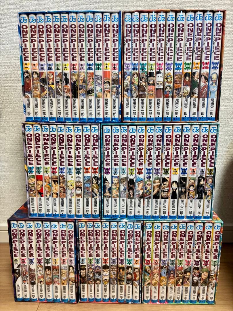 【全巻初版】 ワンピース EP BOX 1〜7 (1〜70巻) 尾田栄一郎