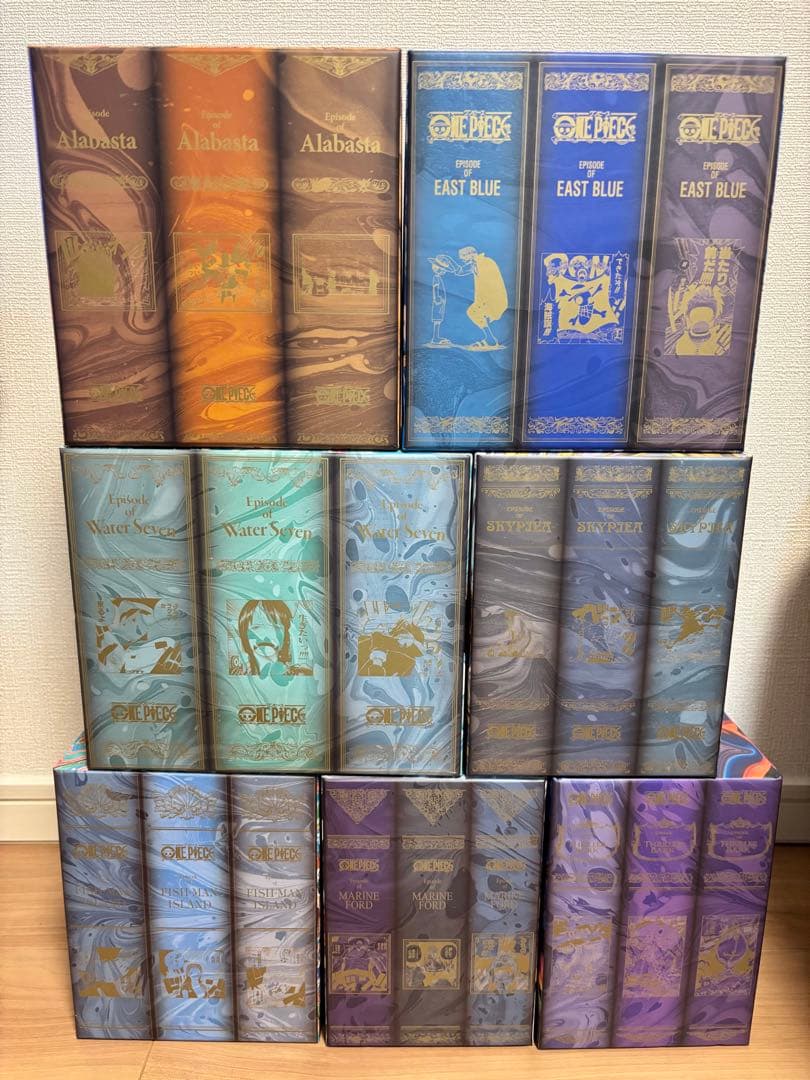 【全巻初版】 ワンピース EP BOX 1〜7 (1〜70巻) 尾田栄一郎