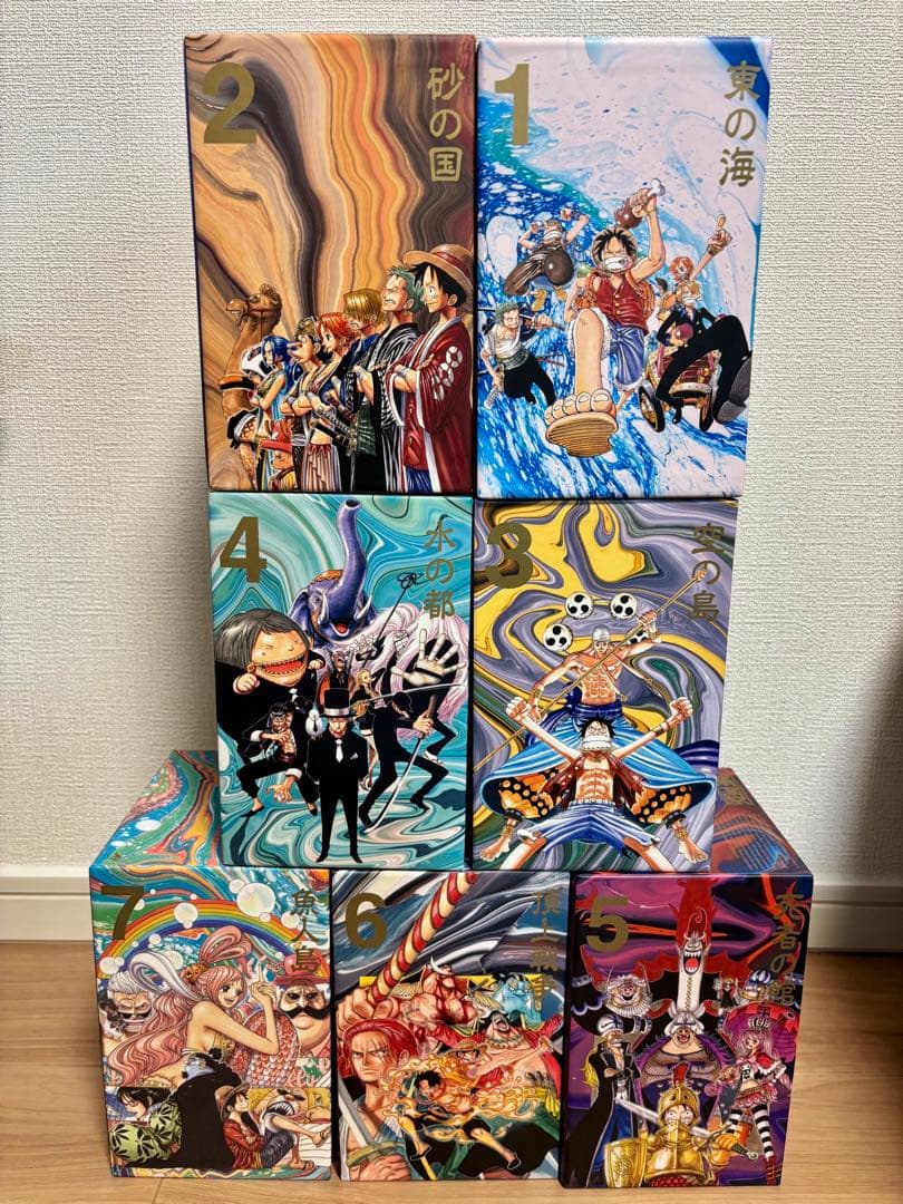 【全巻初版】 ワンピース EP BOX 1〜7 (1〜70巻) 尾田栄一郎