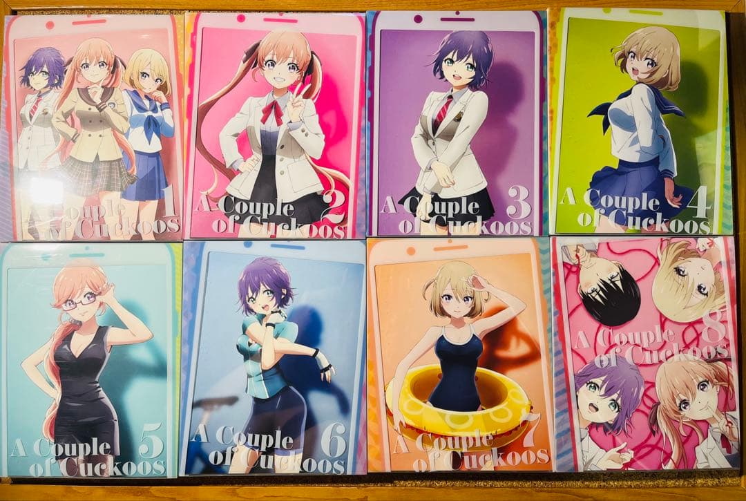カッコウの許嫁 DVD初回生産版 BOX✖️2付き全8巻セット