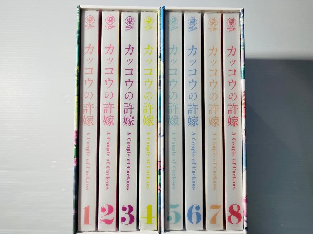 カッコウの許嫁 DVD初回生産版 BOX✖️2付き全8巻セット