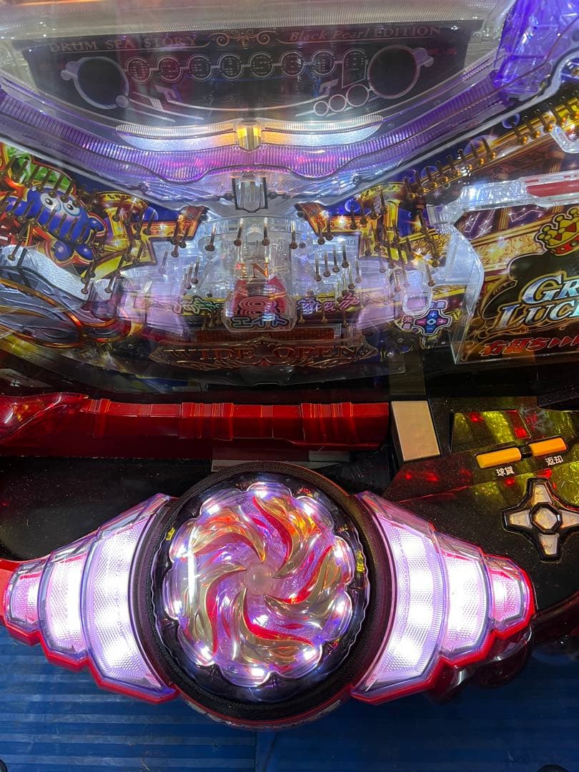 ✳*︎様 Pドラム海物語IN沖縄SBE 玉パチンコ実機　パチンコ玉で遊べます。