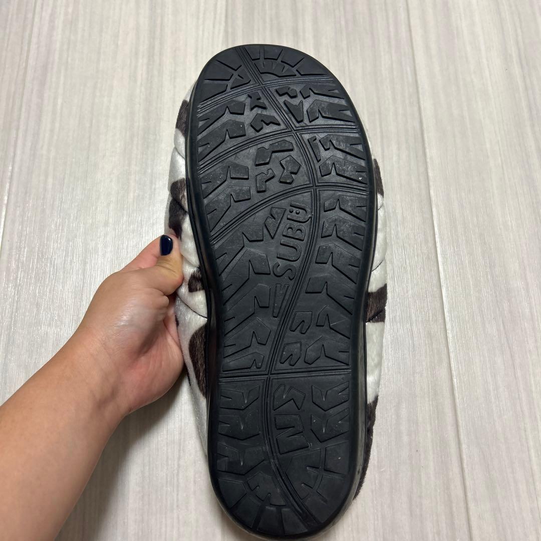 【激レア】BEAMS&SUBU 牛柄 冬用スリッパ