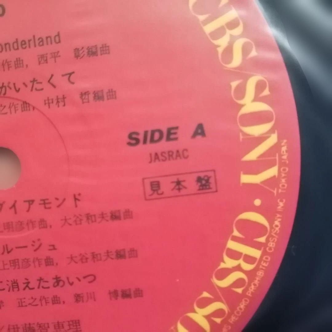 （ＬＰ）伊藤智恵理／ハロー　見本盤　帯、ハガキ付