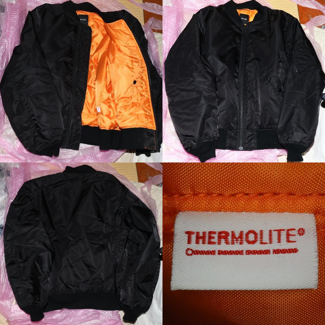 BEAMS RELAX FIT MA-1ビームスthermoliteサーモライト