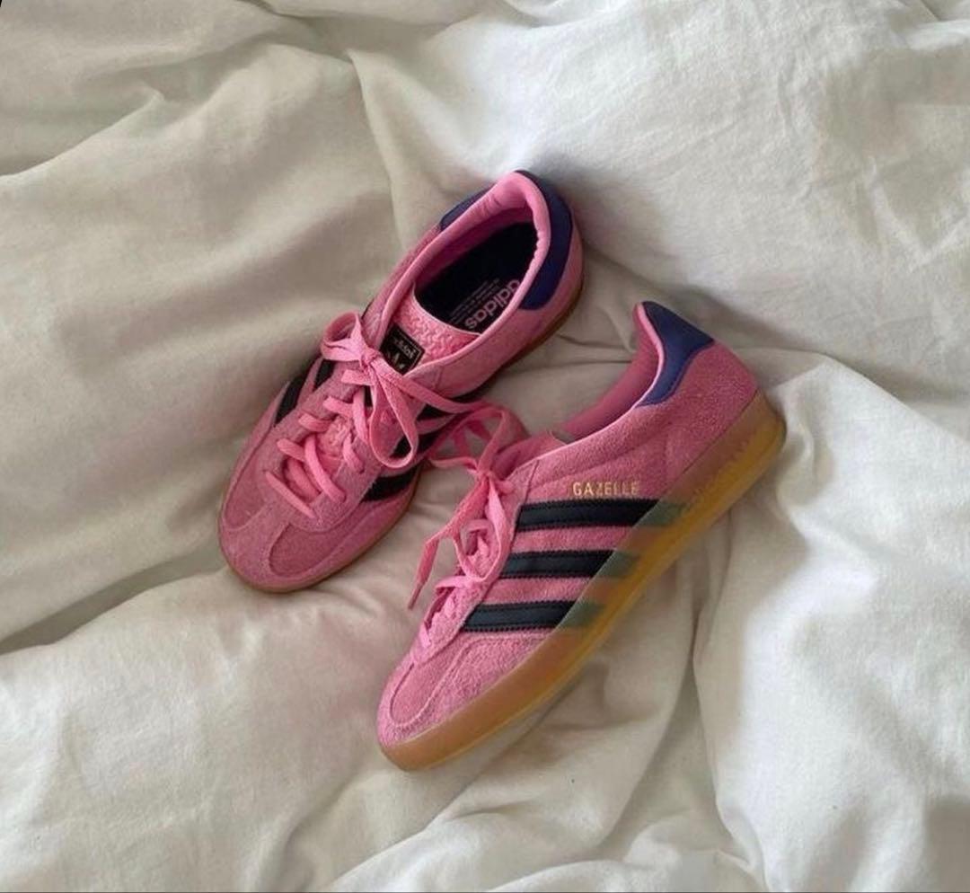 Adidas Gazelle ピンク スニーカー