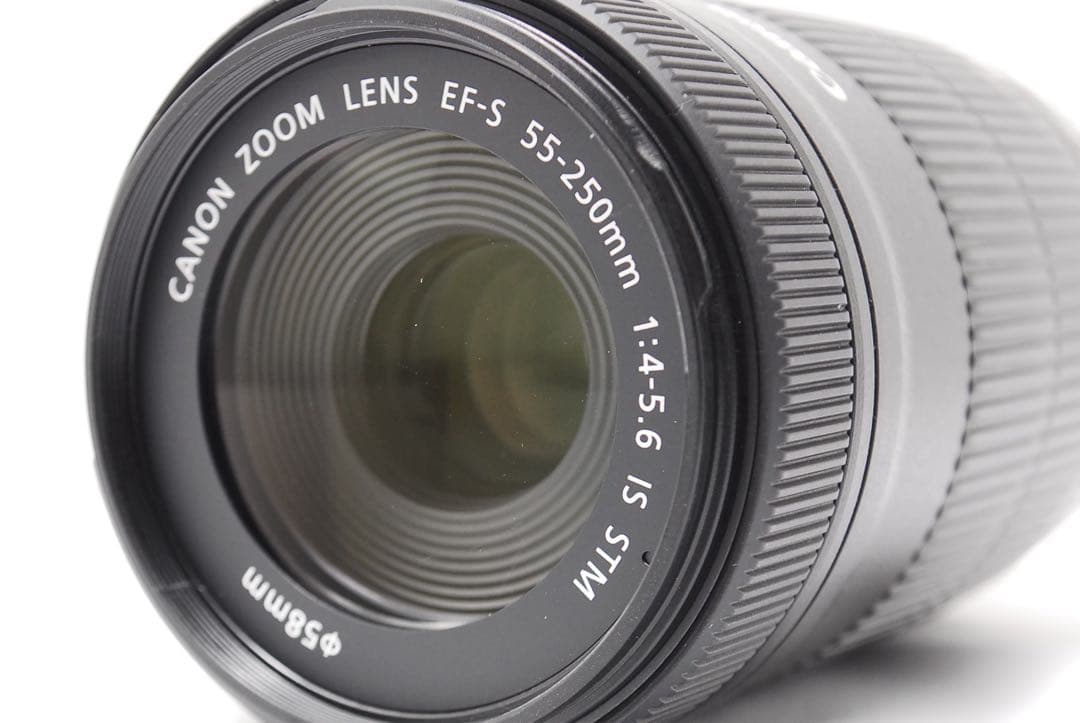 【美品】Canon EF-S 55-250mm IS STM 手ぶれ補正 望遠