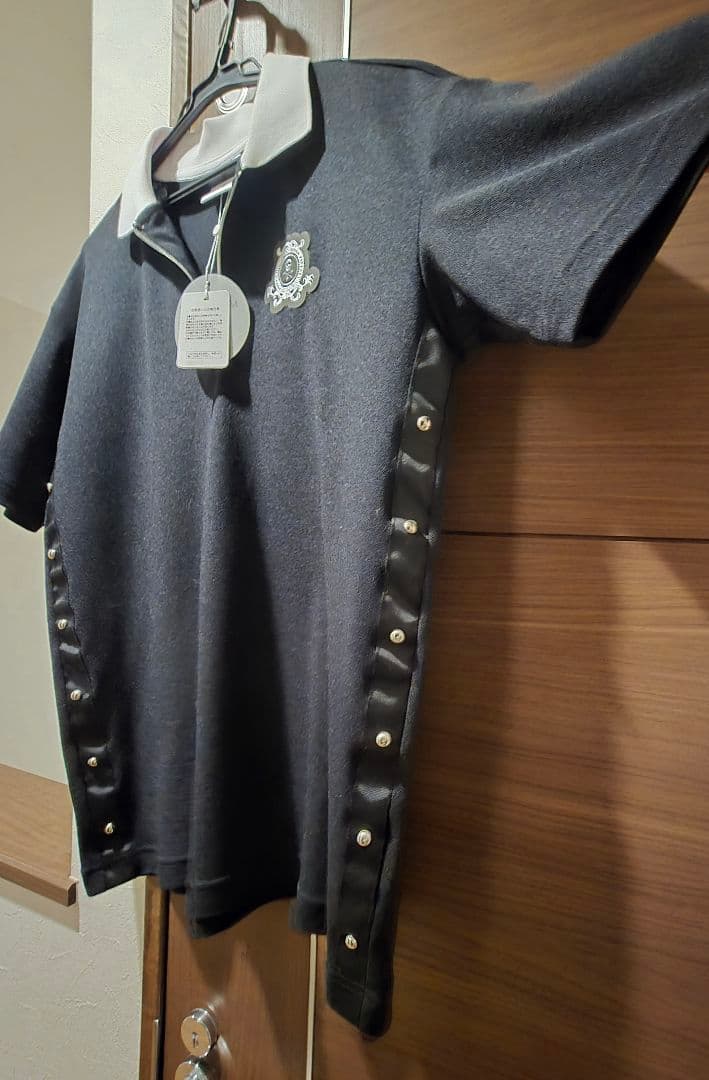 MARK＆LONA メンズ　黒 ポロシャツ