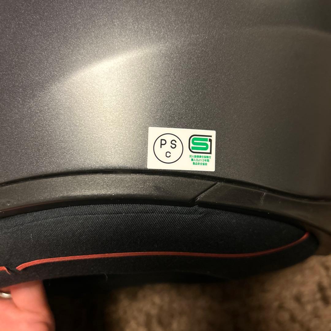 AGV k1フルフェイスヘルメット マットブラック　Lサイズ