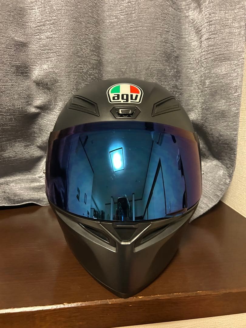 AGV k1フルフェイスヘルメット マットブラック　Lサイズ
