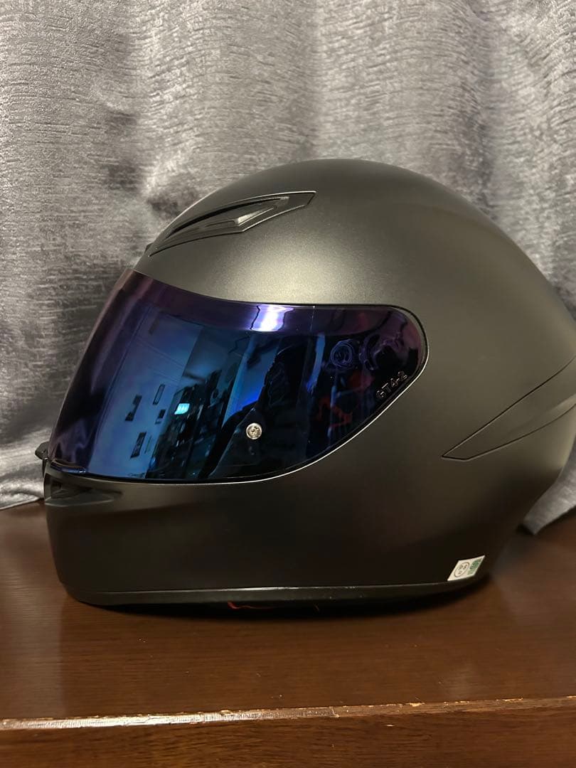 AGV k1フルフェイスヘルメット マットブラック　Lサイズ