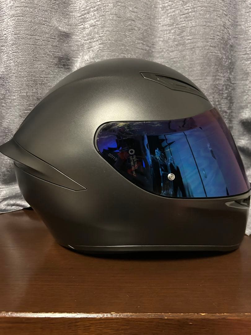 AGV k1フルフェイスヘルメット マットブラック　Lサイズ