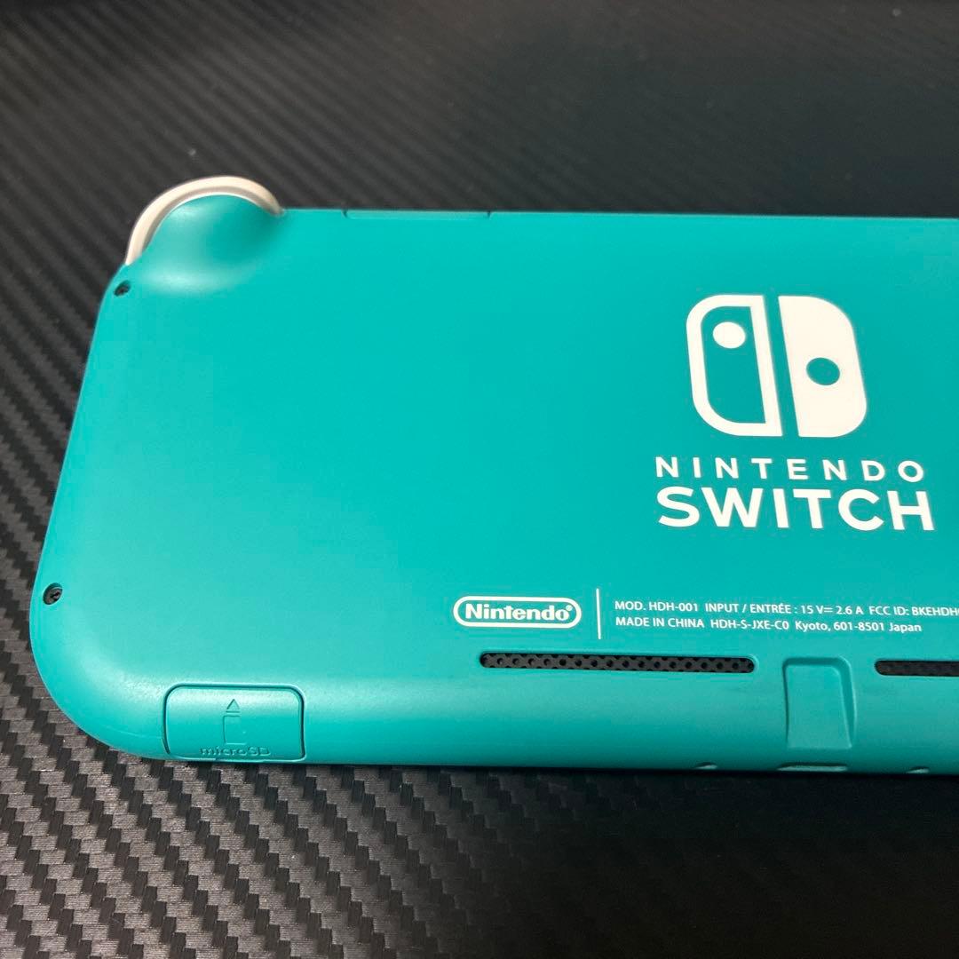 Nintendo Switch Lite ターコイズ　本体・充電器