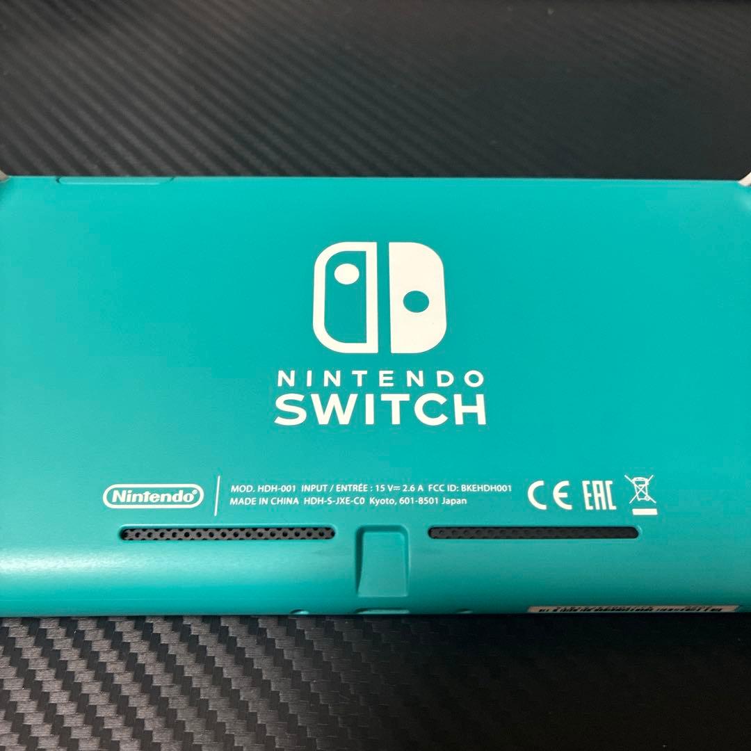Nintendo Switch Lite ターコイズ　本体・充電器