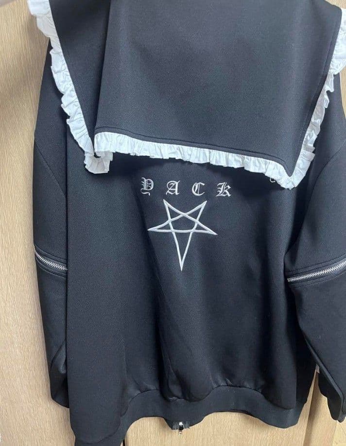 kry 　HIJOSIKI　セーラー　地雷系　パーカー　レフレム　volcan