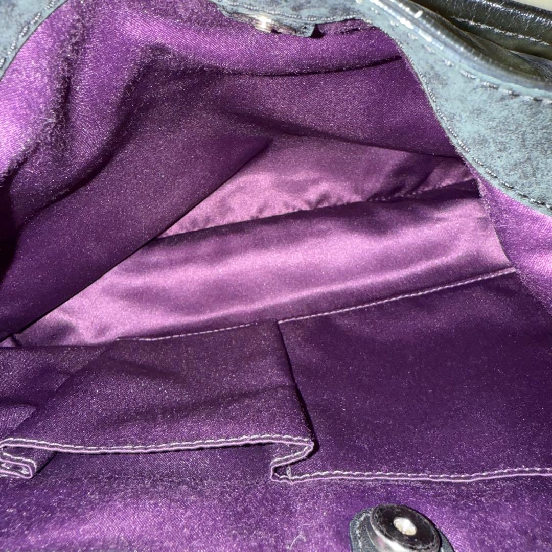 COACH ブラック ショルダーバッグ