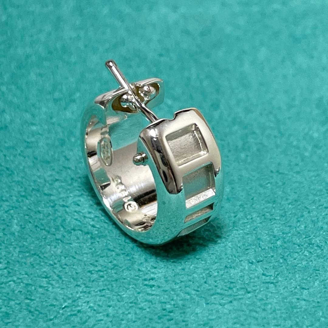 【極美品】ティファニー　アトラスフープピアス片耳　　メンズ/レディース　925