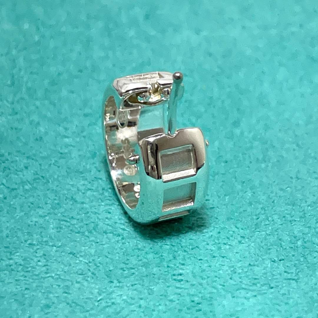 【極美品】ティファニー　アトラスフープピアス片耳　　メンズ/レディース　925