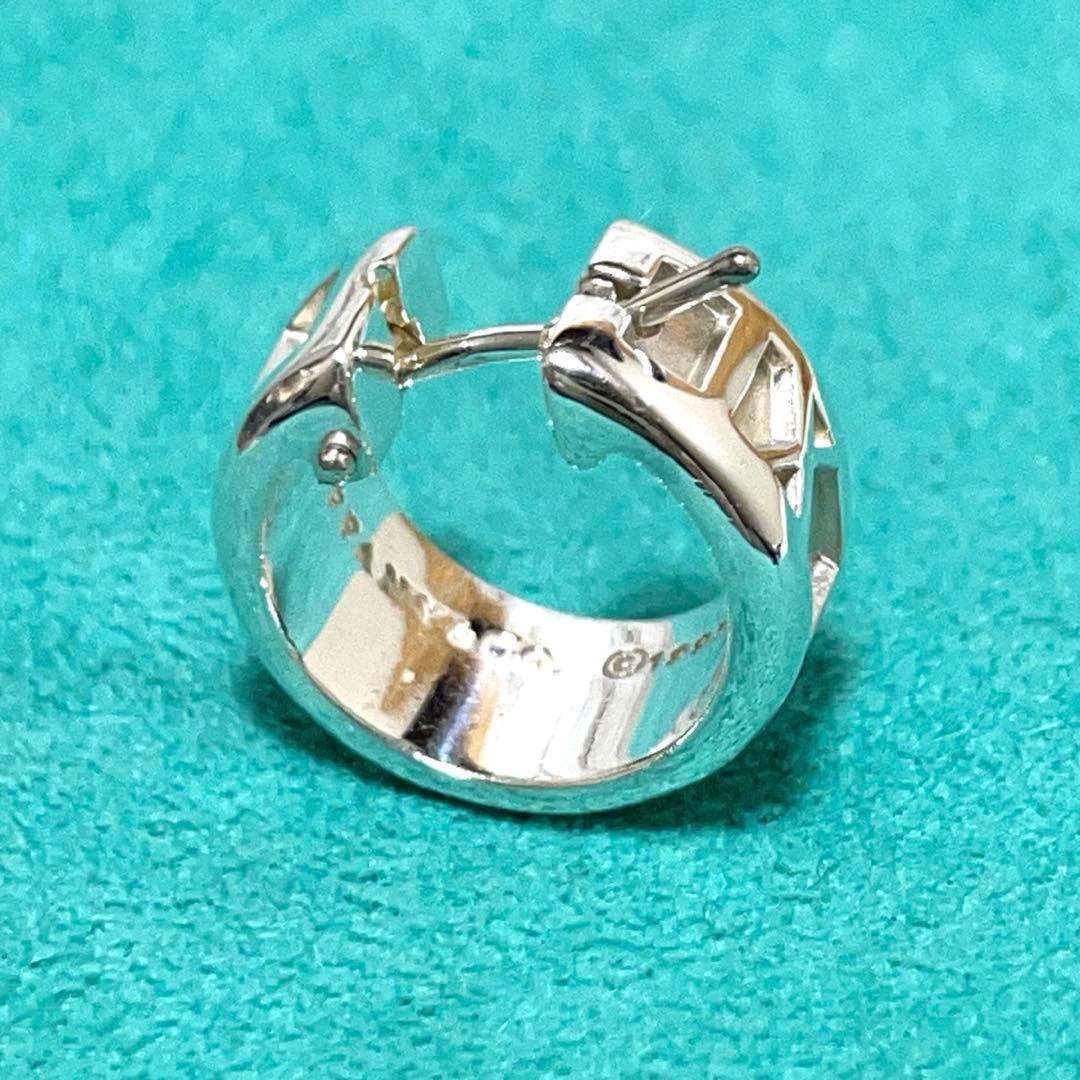 【極美品】ティファニー　アトラスフープピアス片耳　　メンズ/レディース　925