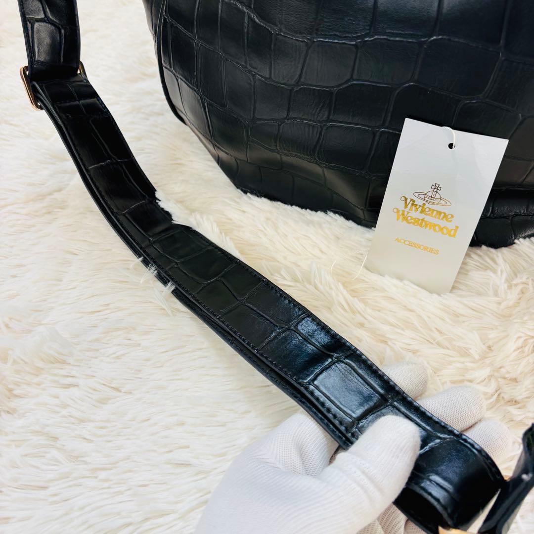 vivienne westwood クロコダイル 2way オーブ ショルダー