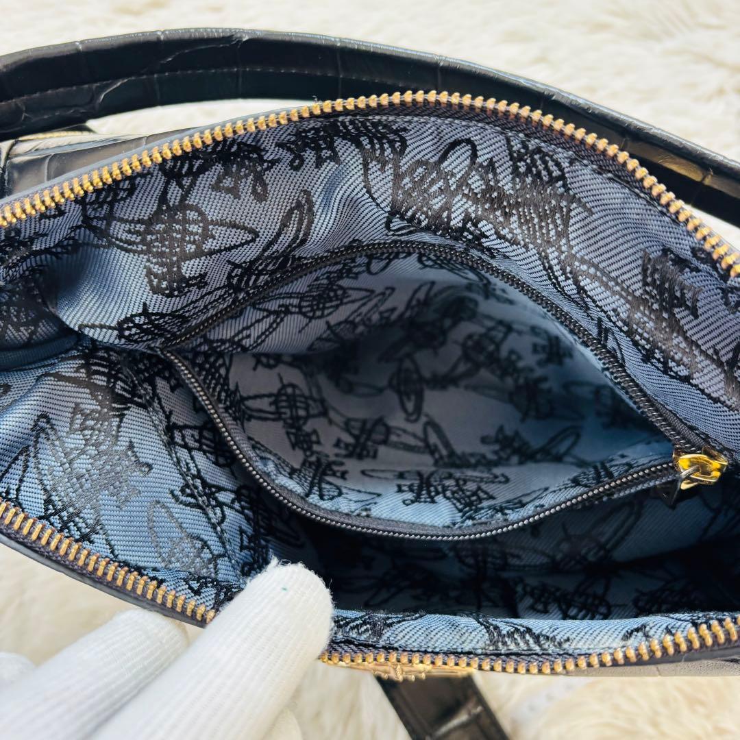 vivienne westwood クロコダイル 2way オーブ ショルダー