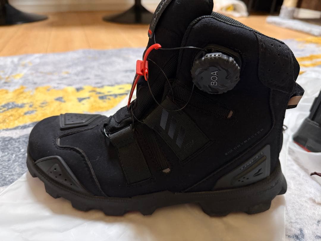 RSタイチ RSS010 DRYMASTERコンバットシューズ スエードブラック