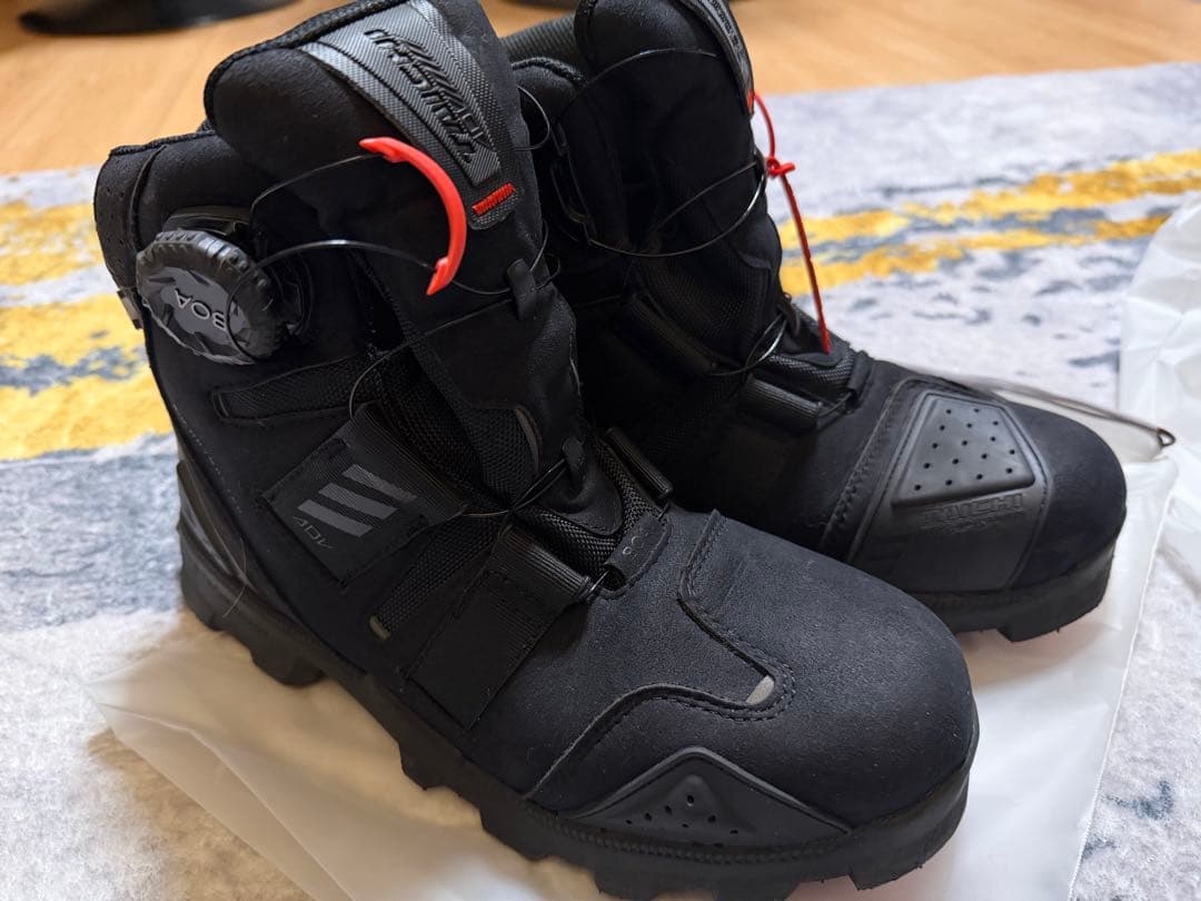 RSタイチ RSS010 DRYMASTERコンバットシューズ スエードブラック