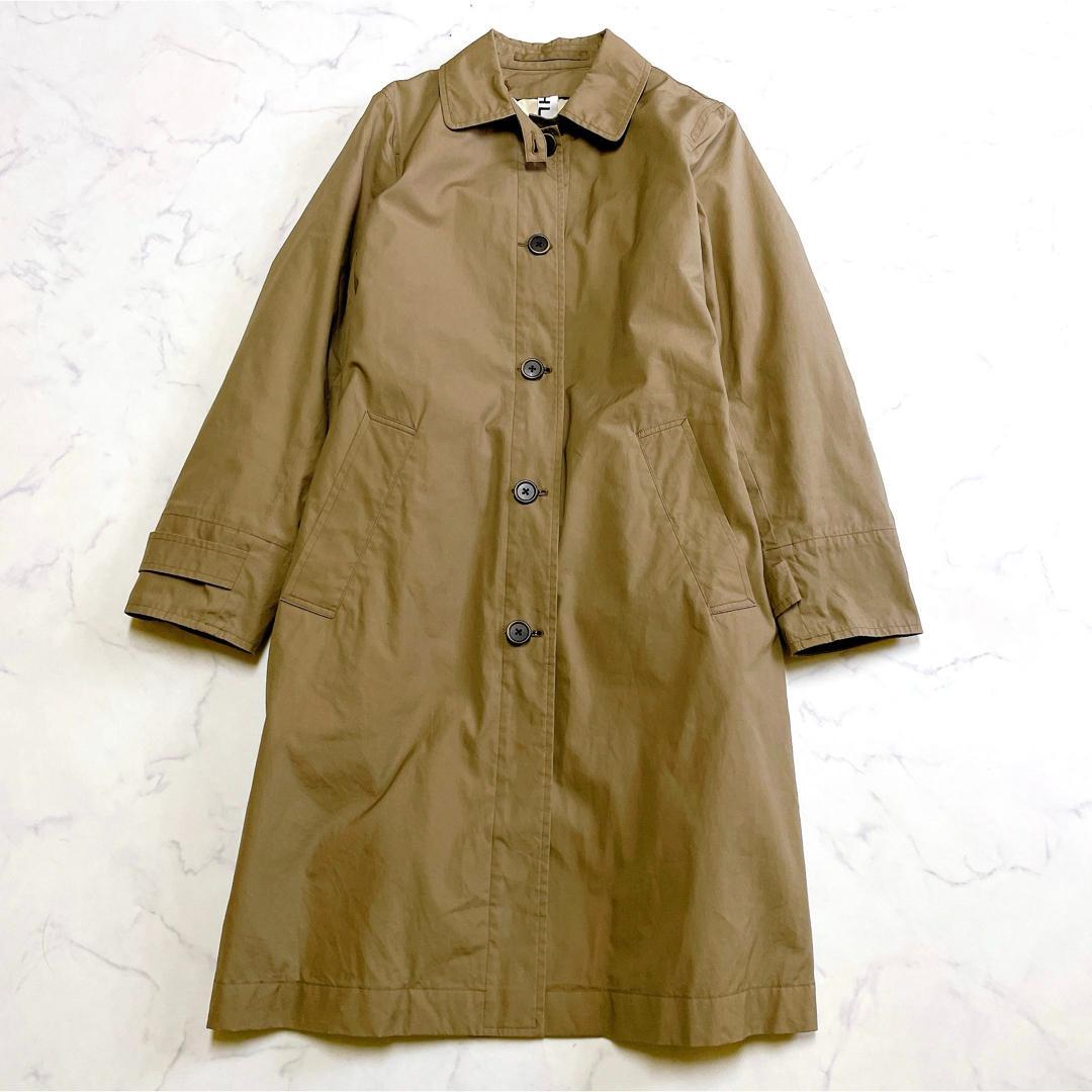 美品 MHL. マーガレットハウエル インナーダウン付 ステンカラーコート M