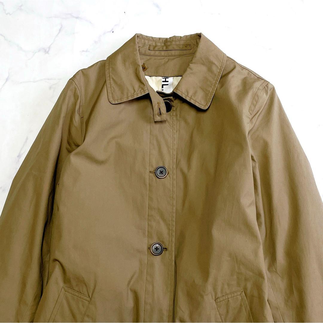 美品 MHL. マーガレットハウエル インナーダウン付 ステンカラーコート M