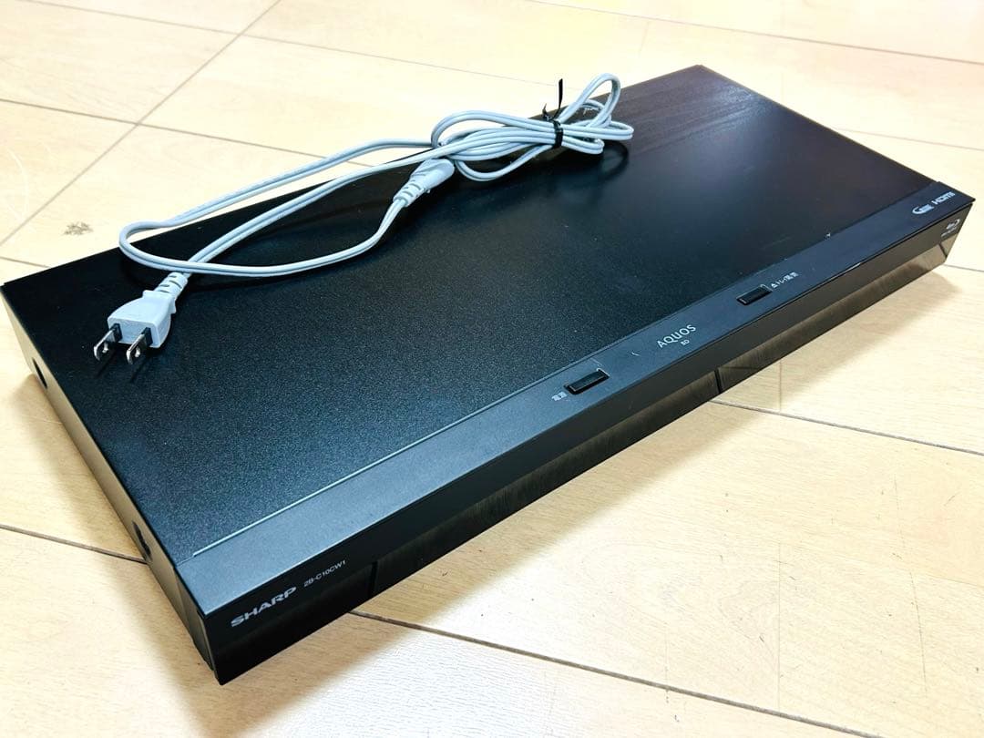 2020年製　SHARP シャープ　2B-C10CW1 ブルーレイレコーダー