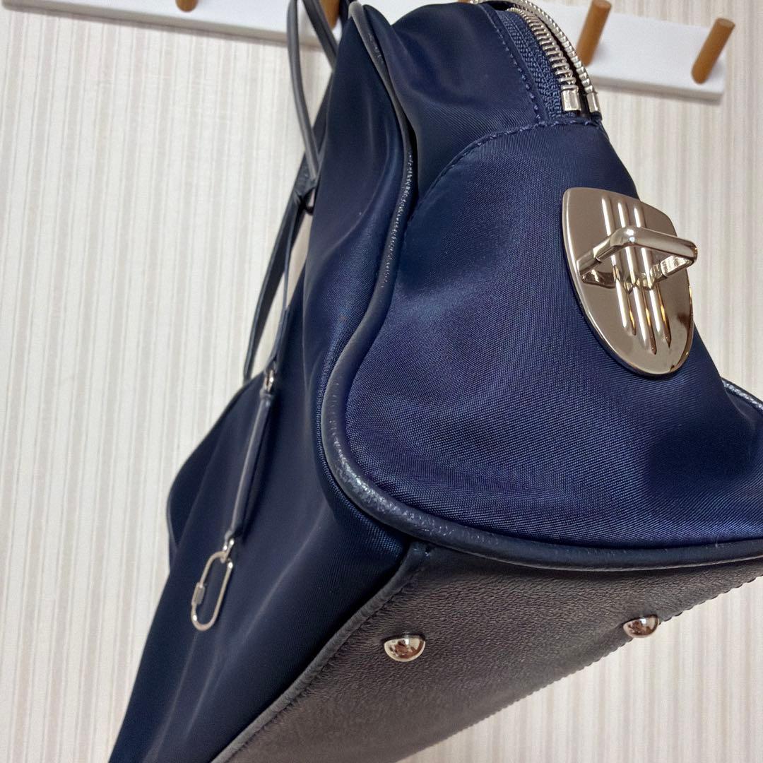 TOUT Y EST SAC LOQUET TOILE ロケトワルバッグネイビー