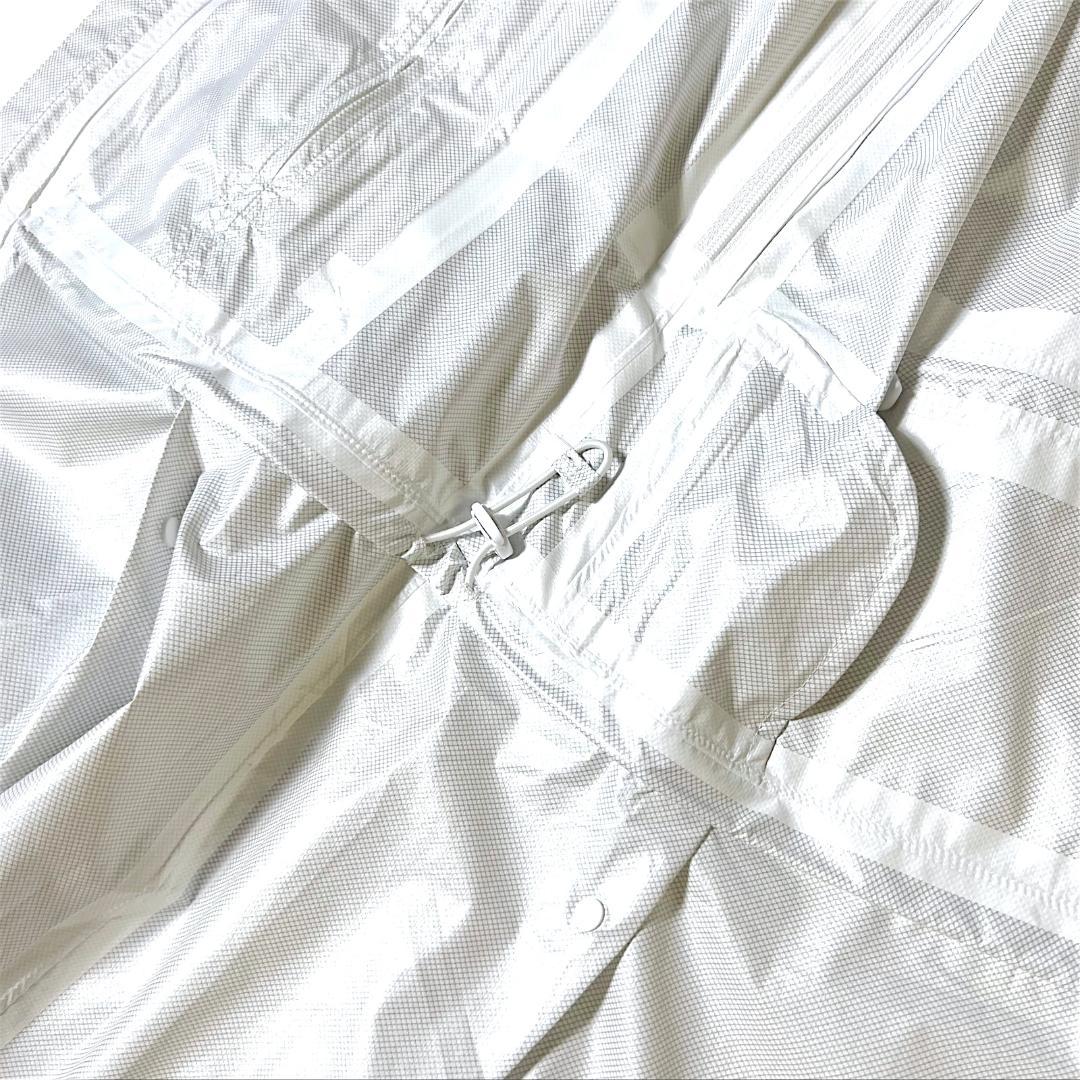 2 パーリーゲイツ AQUAX 防水透湿 レインジャケット ワンピース 白