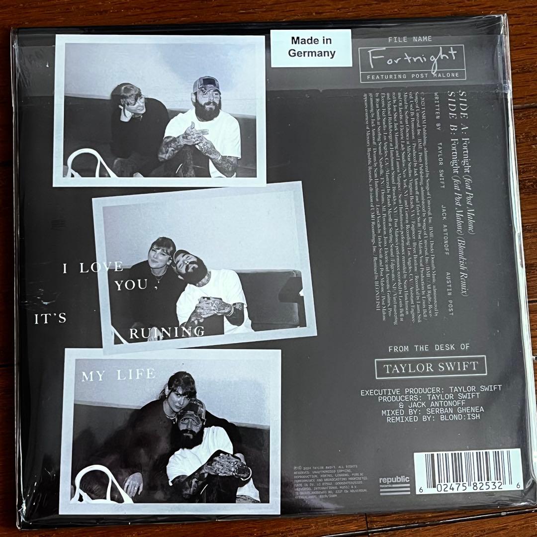 【新品】Taylor Swift / Fortnight レコード RSD