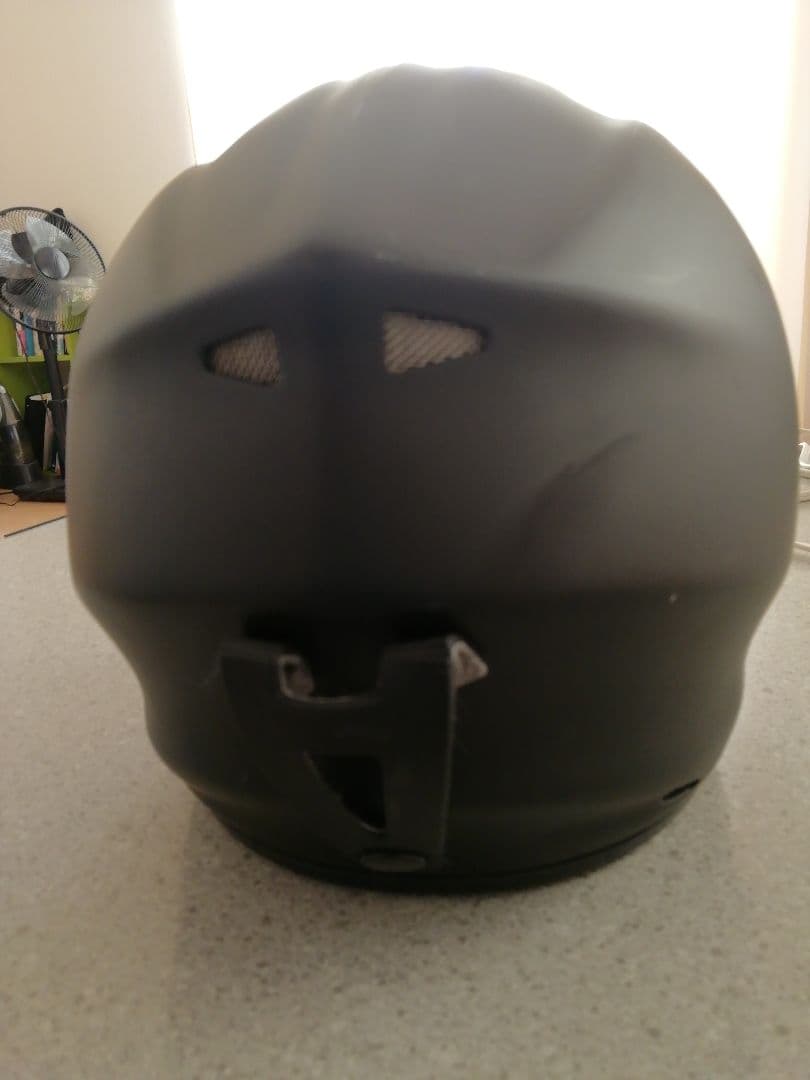 EMUSI マットブラック ヘルメット