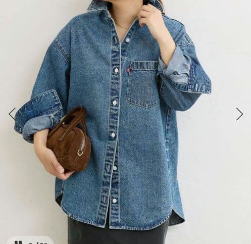 ジャーナルスタンダード別注【Levi ’s 】デニムシャツ　Mサイズ新品タグ付き