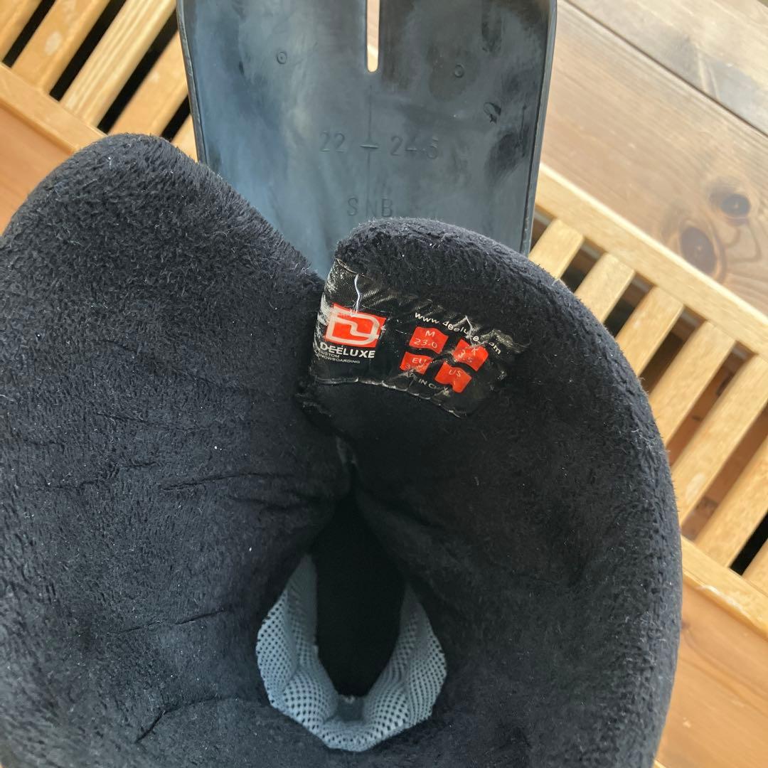 未熱成形中古DEELUXE TRACK225アルペンスノーボードブーツ23cm