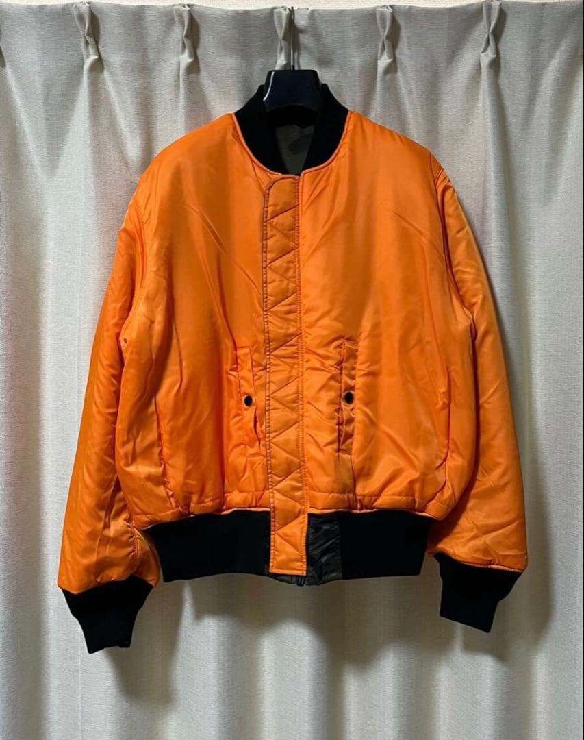 アルファ MA-1 CORE SPEC カモフラ フライトジャケット XL