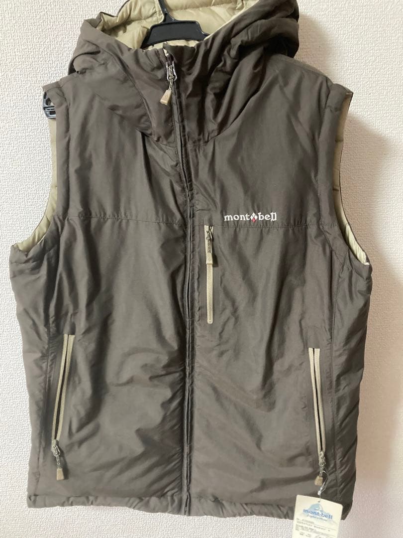 モンベル　リバーシブル　コロラドベスト　ダウンベスト　mont bell
