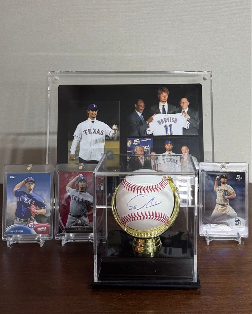 【MLB公式ホログラム付】ダルビッシュ有 直筆サインボール 2012年3月サイン