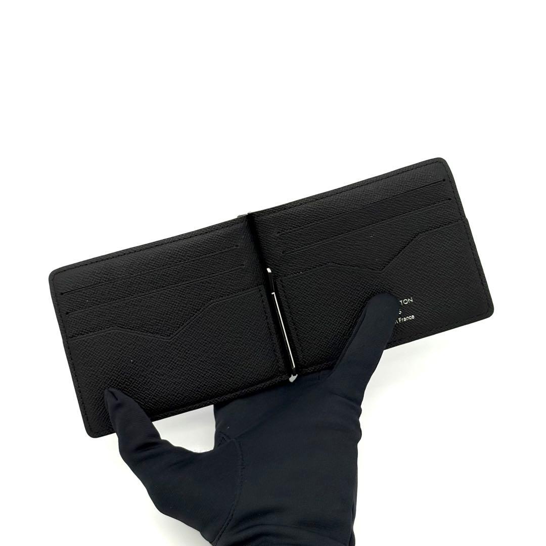 ルイヴィトン 札入れ マネークリップ ダミエ グラフィット パンス 黒 2480