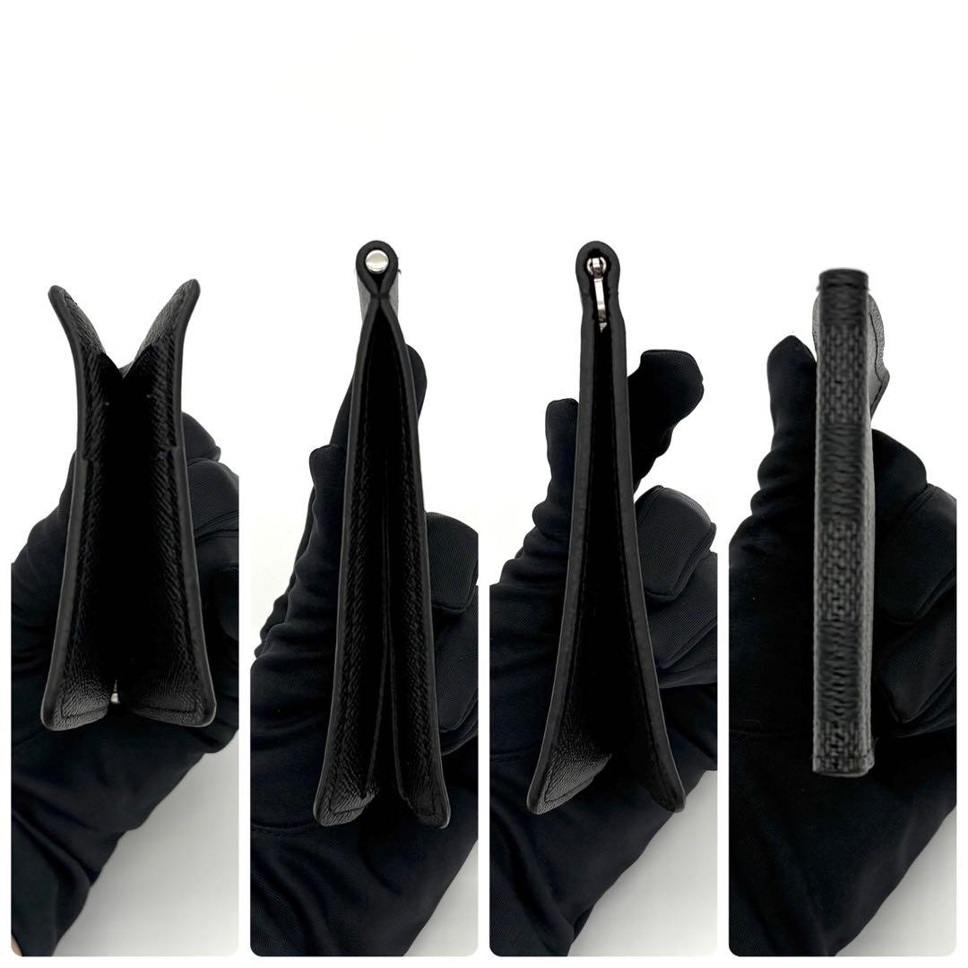 ルイヴィトン 札入れ マネークリップ ダミエ グラフィット パンス 黒 2480