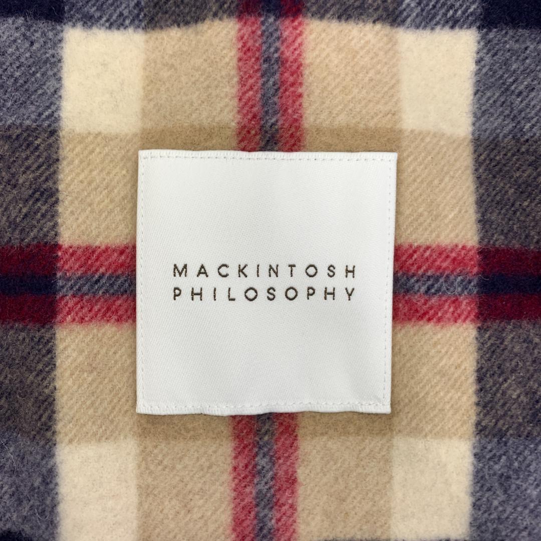 LA8688 マッキントッシュフィロソフィー トレンチコート ネイビー 紺 38