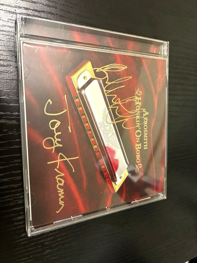 【サイン入り】 Aerosmith Honkin' on Bobo