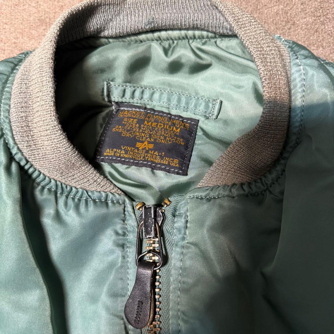アルファインダストリーズ usa製 MA-1 50s復刻 フライトジャケット