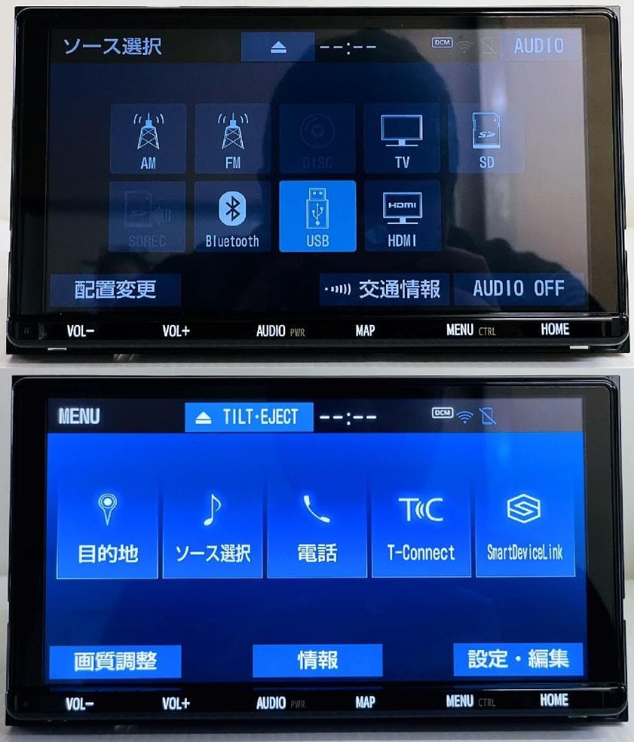 2025年地図トヨタ純正 SDナビ NSZT-Y68T BT/HDMI/TV対応