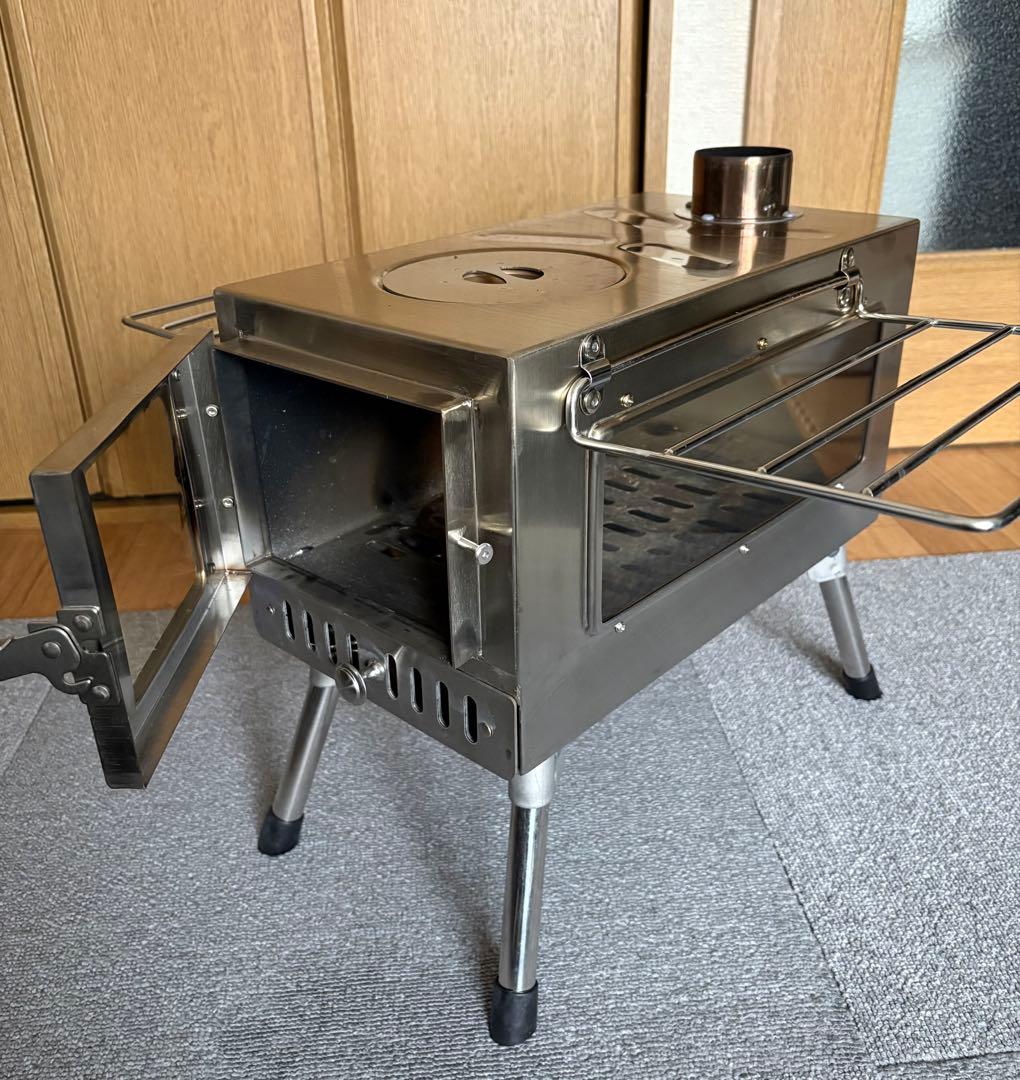【おまけ付き】SENQI アウトドアストーブ ステンレス製