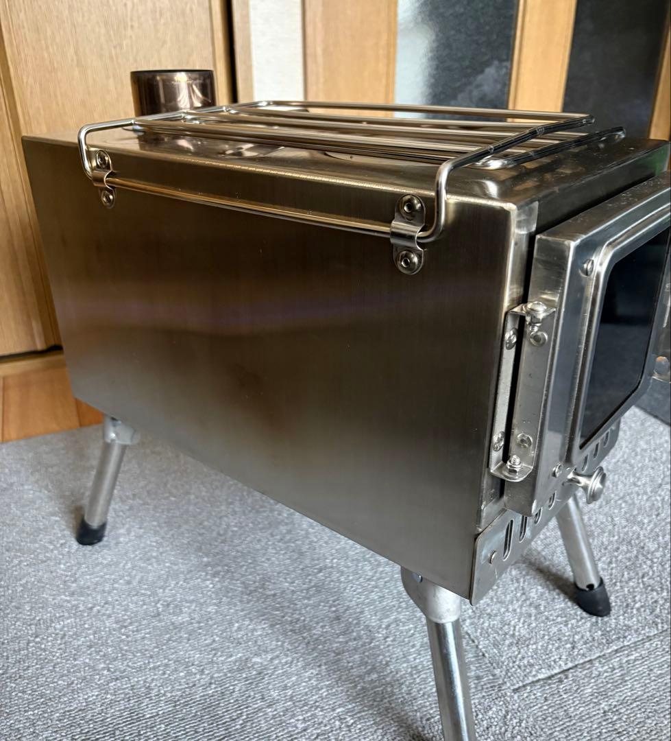 【おまけ付き】SENQI アウトドアストーブ ステンレス製