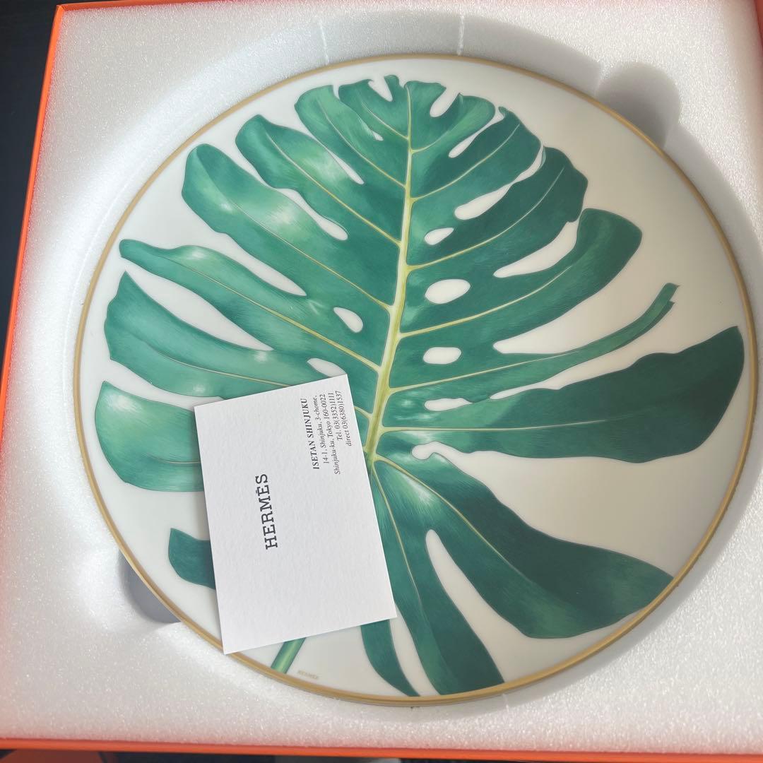 エルメス　パシフォリア　ディナープレート